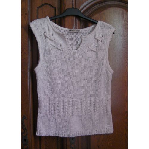 Pull Blanc Maillili - Taille 36/38