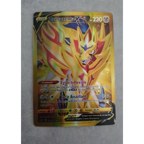 Carte Pokémon Zamazenta V 230 Pv