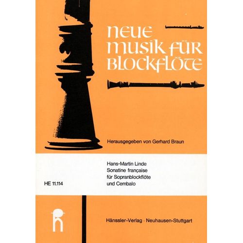 Sonatine Française Für Sopranblockflöte Und Cembalo