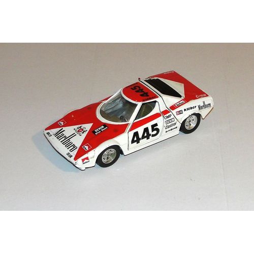 Lancia Stratos Marlboro Bburago Voiture De Rallye 445 Vintage Echel 1.24-Bburago