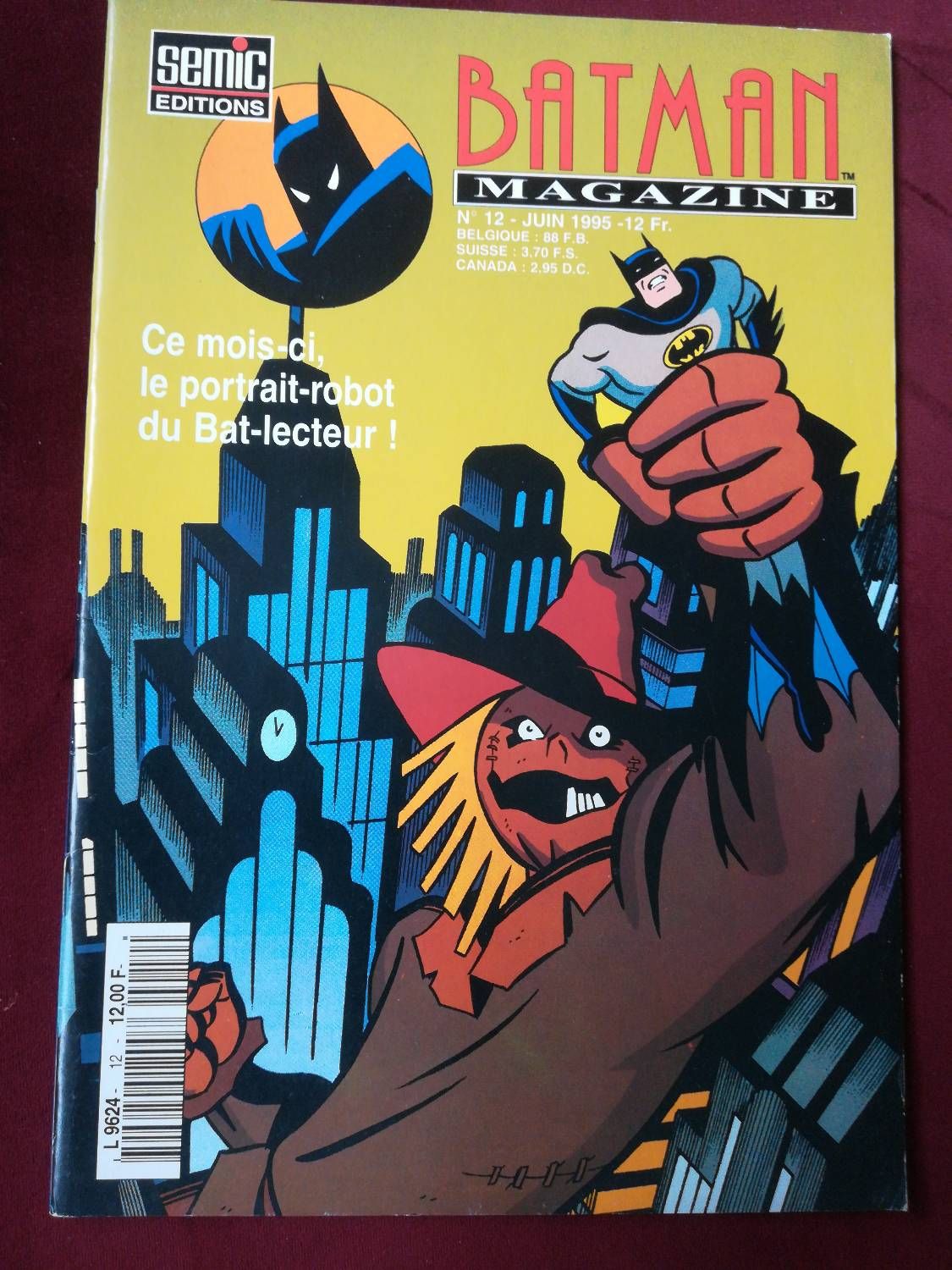 Batman Magazine N°12, Semic Edition