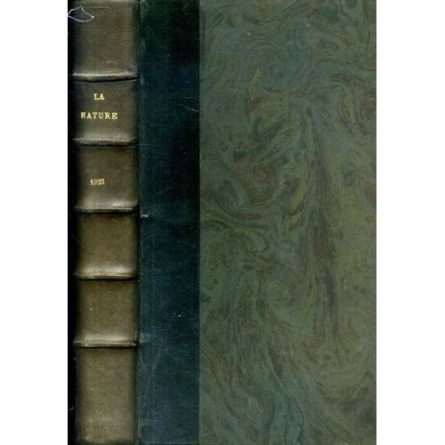 La Nature Revue Des Sciences Annee Complete 1925