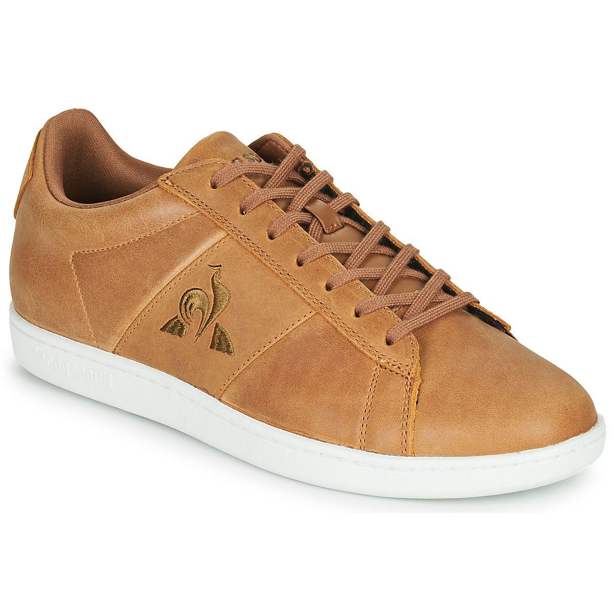 Chaussure coq sportif beige best sale