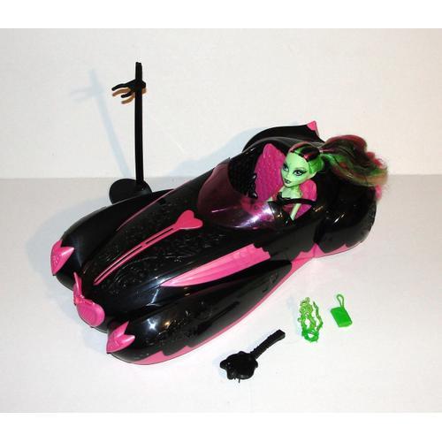 Voiture Monster High Draculaura + 1 Poupée Fille Articulés Monster High Mattel 2011