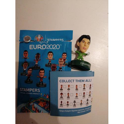 Figurine Tampon Encreur Football Courtois Belgique