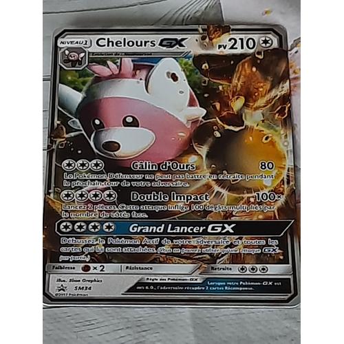 Carte Pokémon Chelours Gx Pv210 Sm34