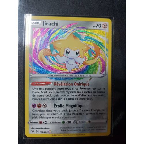 Carte Pokemon 119/185 Jirachi Pv70