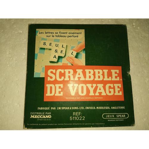 Scrabble De Voyage - Jeux Spear