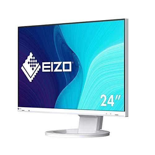 EIZO FlexScan EV2480-WT LED display 60,5 cm (23.8") 1920 x 1080 pixels Full HD Blanc, Moniteur LED