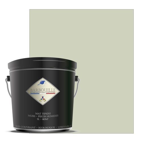 Peinture lessivable acrylique mat  murs et plafonds - 5 ltr Beige & Naturel - Gabrielle