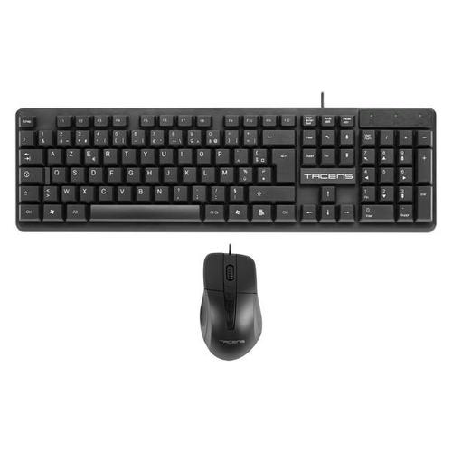 Pack 2 en 1 (Clavier/Souris) Anima ACP0 (Noir)