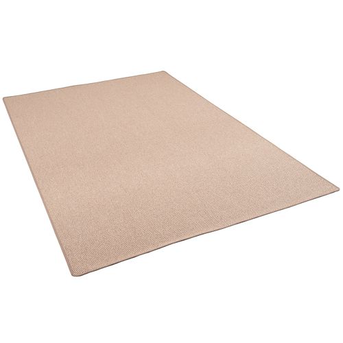 Snapstyle Bentzon - Tapis De Couloir Naturel Laine Tissé À Plat Caramel 80x400 Cm