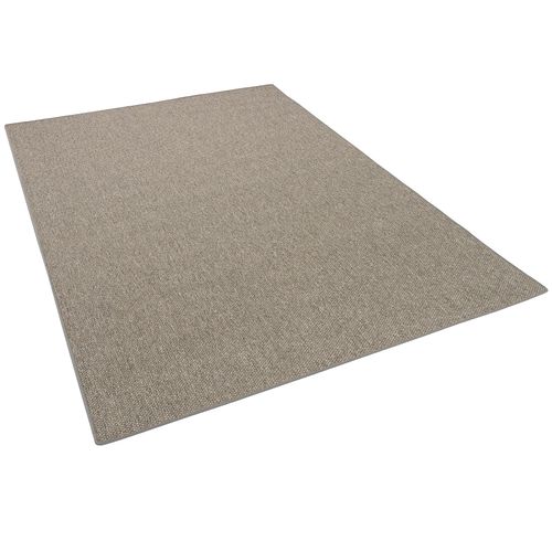 Snapstyle Bentzon - Tapis De Couloir Naturel Laine Tissé À Plat Gris Bleu 200x200 Cm