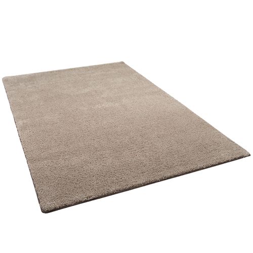 Snapstyle Palace - Tapis Shaggy À Poils Longs Taupe 200x200 Cm