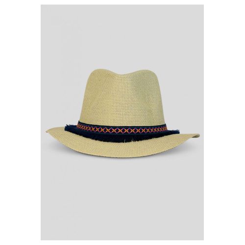 Chapeau Fedora Effet Paille Rose Femme