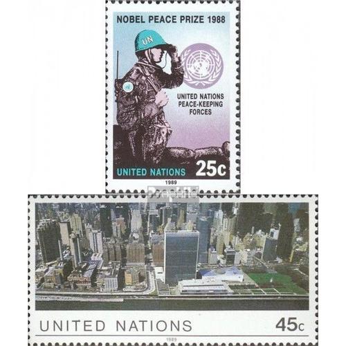 Nations Unies - Nouveau York 573-574 (Complète Edition) Oblitéré 1989 De Maintien De La Paix