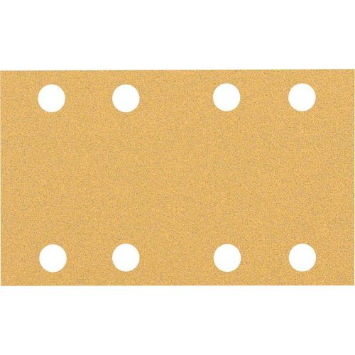Bosch 2608900879 - EXPERT Abrasif C470 Best for Wood and Paint, 80 x 133 mm, grain 80, 8 trous, 10x