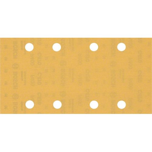 Bosch 2608900859 - EXPERT Abrasif C470 Best for Wood and Paint, 93 x 186 mm, grain 400, 8 trous, 10x