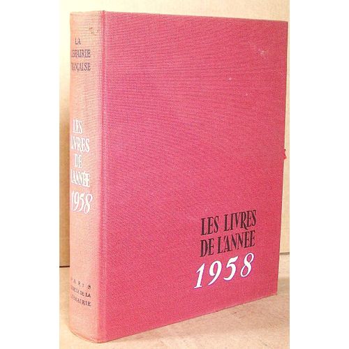 Les Livres De L'année 1958