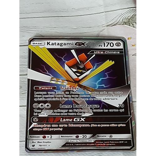 Carte Pokémon Katagami Gx Pv170 70/111