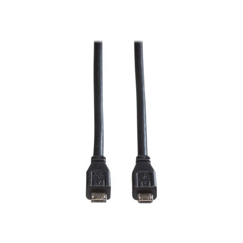 Roline - Câble USB - Micro-USB Type A (M) pour Micro-USB de type B (M) - USB 2.0 - 1.8 m - noir