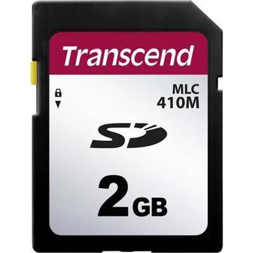 Transcend 410M - Carte mémoire flash - 2 Go - SD