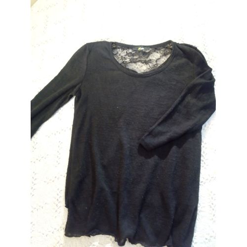 Top Dos Ajouré Dentelle / Pull Demi-Saison