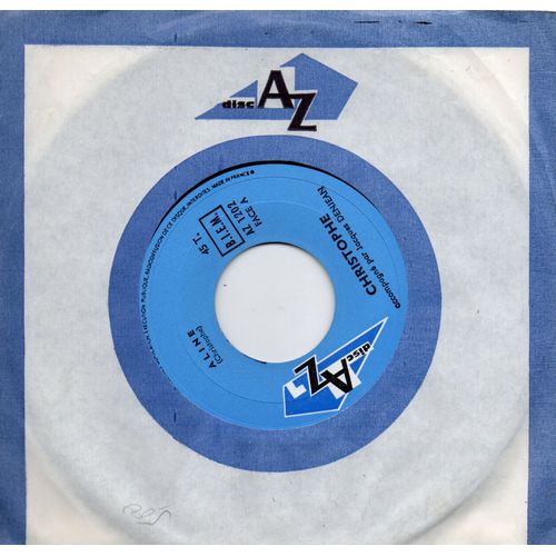 45 Tours Disc Az/ Biem Az 1202 - Christophe - Aline - Je Ne T'aime Plus - Pochette Distribution Vogue