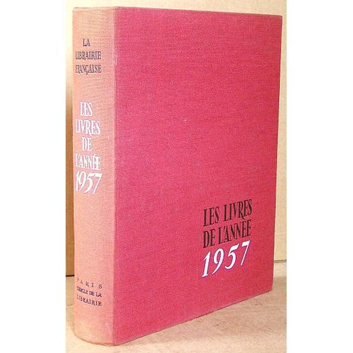 Les Livres De L'année 1957