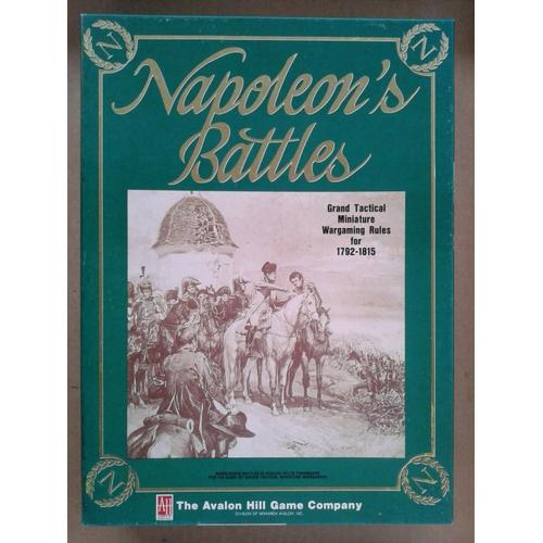 Napoleon's Battles - Grand Tactical Miniature Wargaming Rules For 1792 - 1815