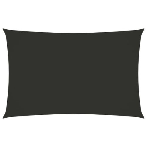Vidaxl Voile De Parasol Tissu Oxford Rectangulaire 4x7 M Anthracite
