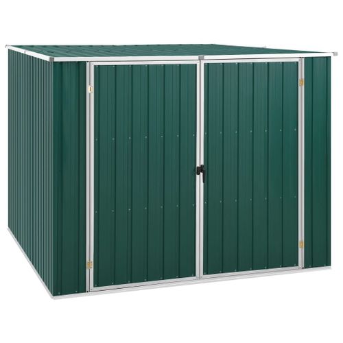 Vidaxl Abri De Jardin Vert 195x198x159 Cm Acier Galvanisé