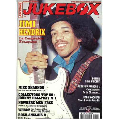 Jukebox Magazine 121  -  Jimi Hendrix  -  Mike Shannon  -  Wham  - Eddie Cochran - Argus Des Vinyles