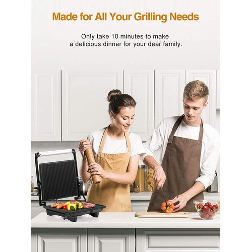 Aicok GT-02 - Grill Multifonction - 2000 W - Inox
