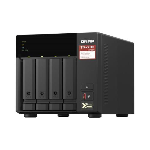 QNAP TS-473A - Serveur NAS - 4 Baies - SATA 6Gb/s - RAM 8 Go - 2.5 Gigabit Ethernet