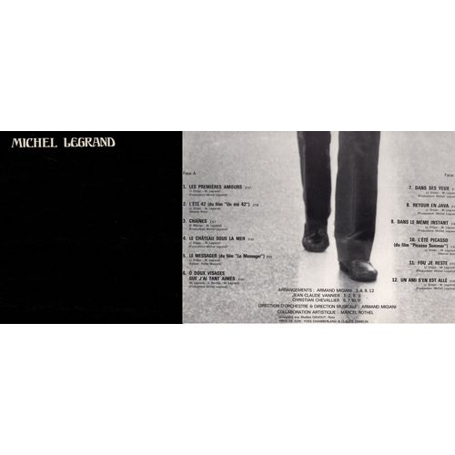 Michel Legrand, 33 Tours Lp Vinyl «Les Premiers Amours »