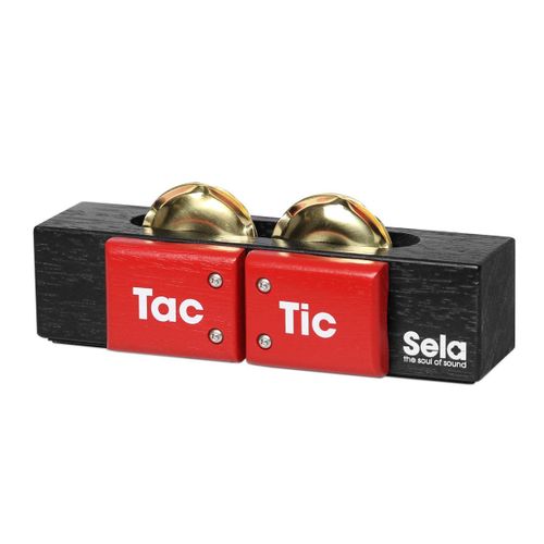 Sela Tac Tic Instrument De Percussion 3-En-1