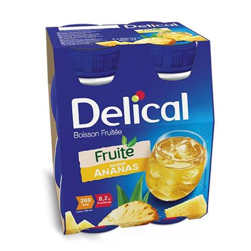 Boisson Fruitée Ananas  4x200ml  Delical 