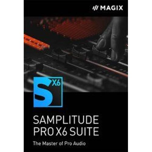 Magix Samplitude Pro X6 Suite - Logiciel En Téléchargement - Pc