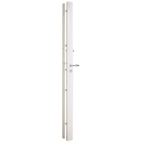 Serrure carénée Exclusive 6 points RADIALis A2P* droite blanc sans gâche - VACHETTE - 27350000