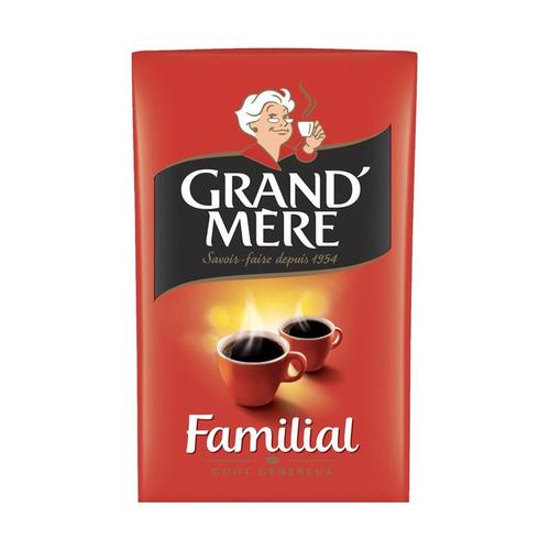 Lot De 12 - Grand Mere Familial - Café Moulu - 250 G