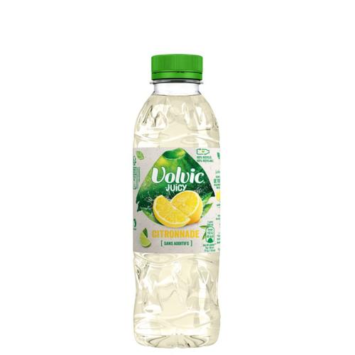 LOT DE 8 - VOLVIC : Juicy Citronnade Eau minérale naturelle aromatisée au  citron - 50 cl