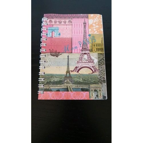 Carnet De Notes Avec Spirale Mon Paris Et Post 'it