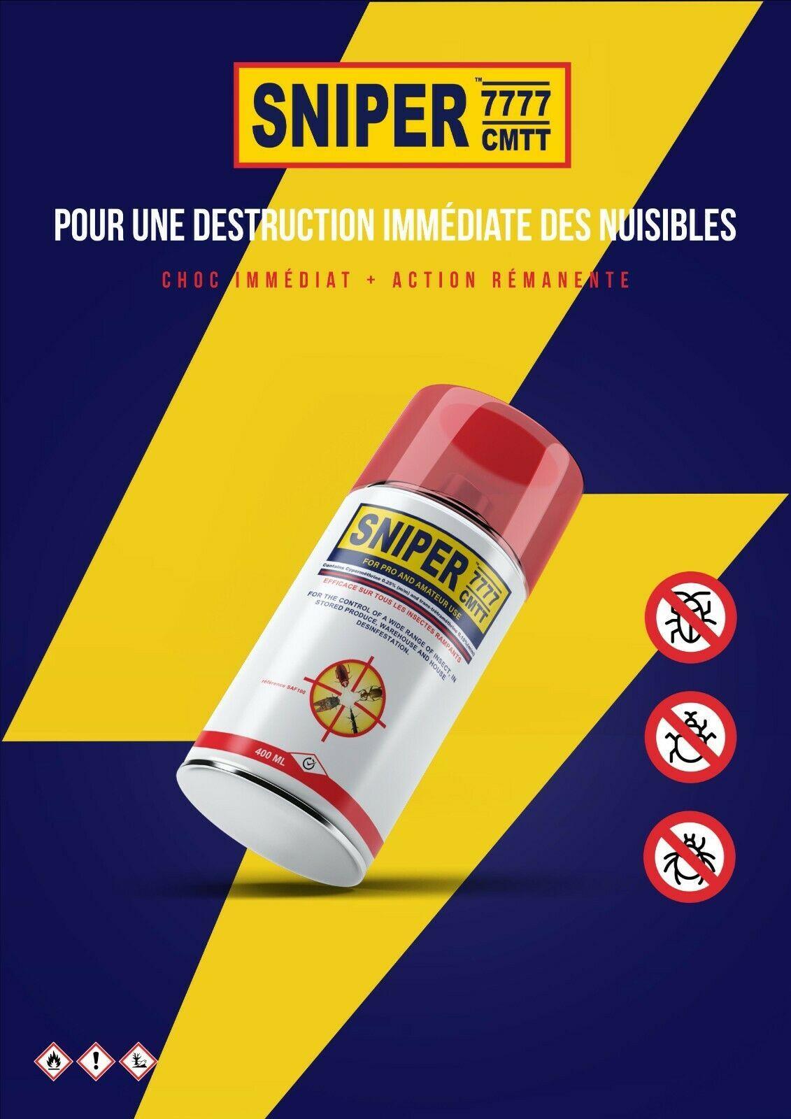 INSECTICIDE SNIPER 7777 SUPER PUISSANT RADICAL