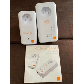 LIVEPLUG WIFI Hd+ Kit 2 boitiers CPL Extender wifi Orange 500 Mb 219557