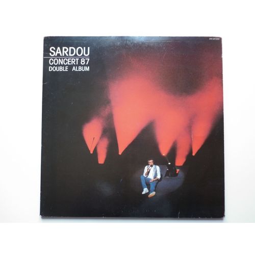 Michel Sardou Double 33tours Vinyle Concert 87 Double Album Extraits