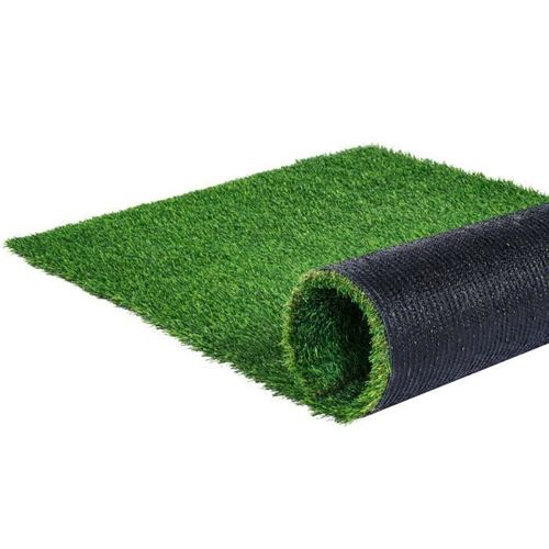 Gazon Artificiel-Vevor-Pelouse Synthétique Extérieur Intérieur 153x92 Cm Brins D'herbe 35 Mm- Pour Cours De Récréation, Vert