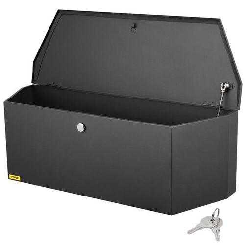 Coffre De Timon - Vevor - 914×305×305 Mm,12,9 Kg,En Acier Au Carbone + Clés De Verrouillage,Pour Déplacement