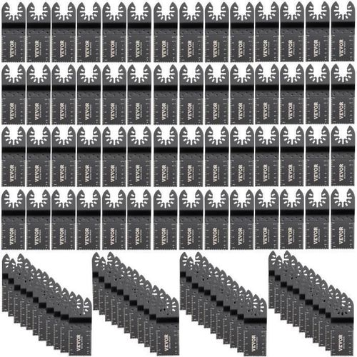 Kit scie à outil oscillants - VEVOR - Kit Scie à Outil Oscillants Lame Outil Multifonction Oscillants 45-47 HRC Coupe rapide