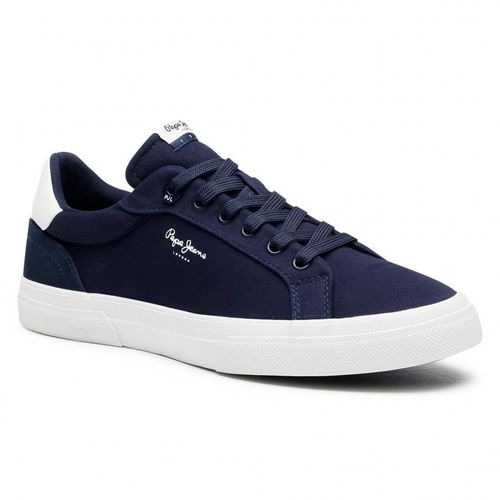 Baskets Pepe Jeans Kenton Classic Twill Pms30699 Bleu Marine